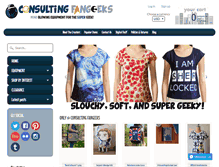 Tablet Screenshot of consultingfangeeks.com